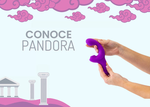 Divino Secreto - Pandora vibrador estimulador del punto G morado