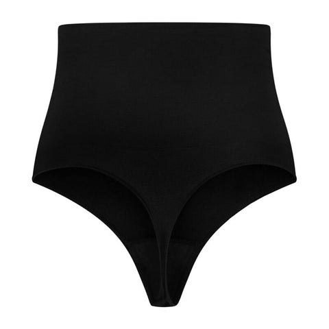 BYE-BRA - SEAMLESS THONG-STYLE GIRDLE BLACK SIZE L
