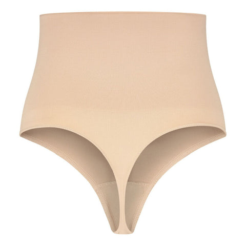 BYE-BRA - SEAMLESS THONG-STYLE GIRDLE BLACK SIZE L