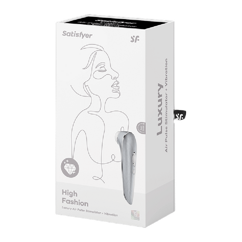 SATISFYER - HIGH FASHION LUXURY WAVE AND VIBRATION STIMULATION