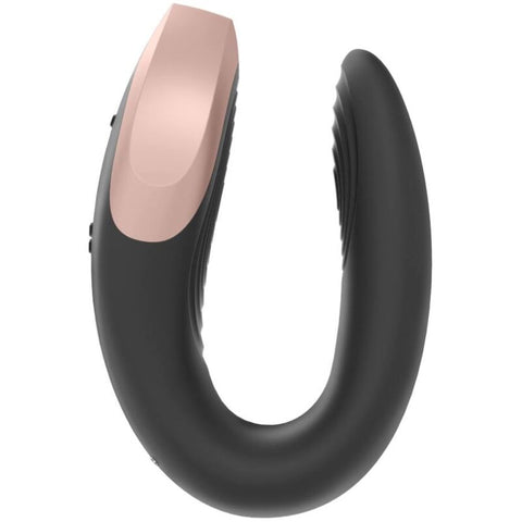 SATISFYER - APP DOUBLE LOVE VIBRADOR PARA PAREJAS LUXURY NEGRO