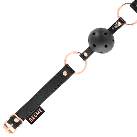 BEGME - BLACK EDITION VEGAN LEATHER GAG