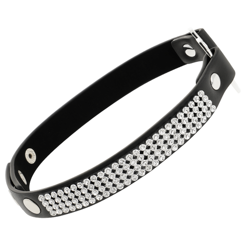 COQUETTE CHIC DESIRE - VEGAN LEATHER HEART CHOKER