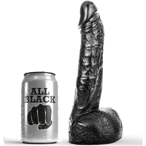 ALL BLACK - DILDO REALISTICO FISTING 20 CM