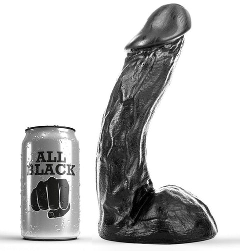 ALL BLACK - DILDO CONSOLADOR DONG 23 CM