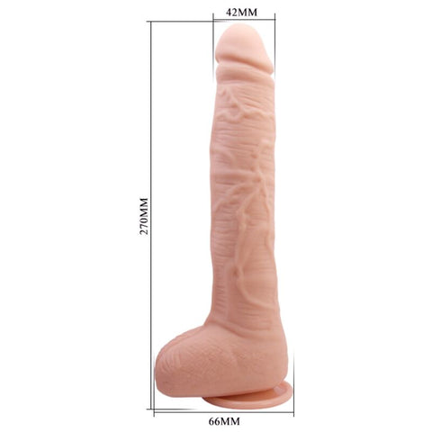 BAILE - DILDO REALISTICO FLEXIBLE 28x4,2 CM