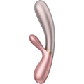 SATISFYER - HOT LOVER VIBRADOR ROSA & BEIGE VIBRADOR ESTIMULADOR DEL PUNTO G