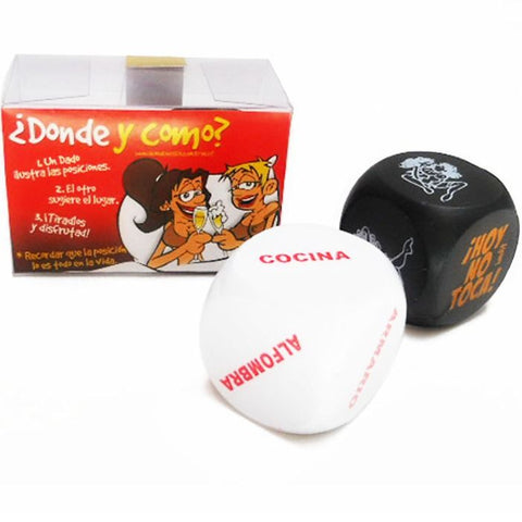 INEDIT - JUEGO DE DADOS EROTICOS LESBIANAS ¿DONDE Y COMO?