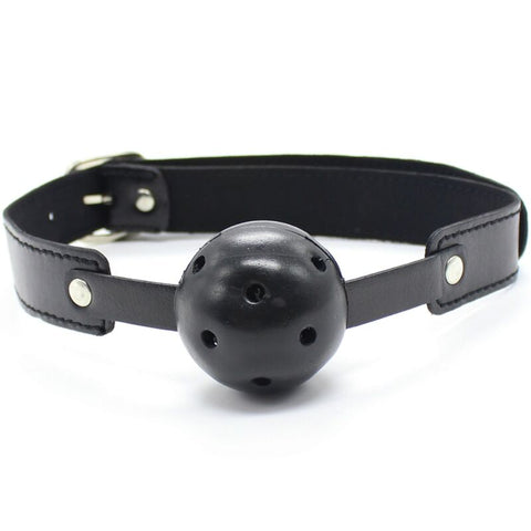 OHMAMA FETISH - BLACK BREATHABLE BALL GAG