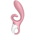 SATISFYER - HUG ME VIBRADOR RABBIT APP ROSA
