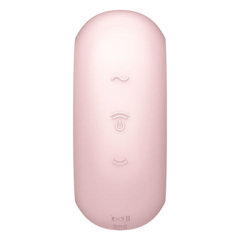SATISFYER - PRO TO GO 3 DOUBLE STIMULATOR AND VIBRATOR IN VARIOUS COLORS