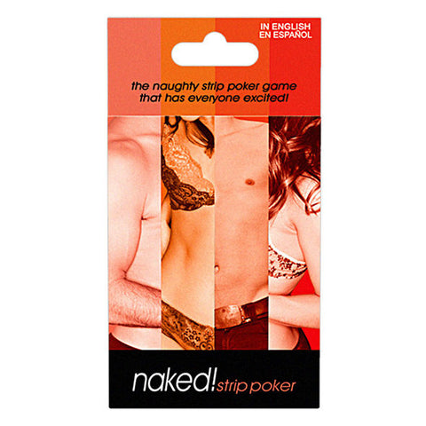 Juego de cartas eróticas KHEPER GAMES - NAKED BARAJA STRIP POKER ES/EN