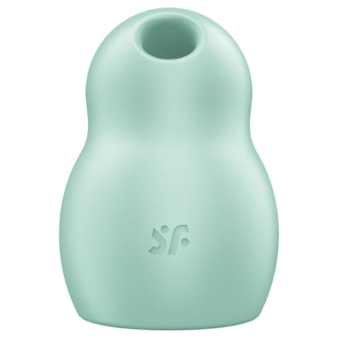 SATISFYER - PRO TO GO 1 ESTIMULADOR DE CLÍTORIS SUCCIONADOR Y VIBRADOR DOBLE COLOR VERDE