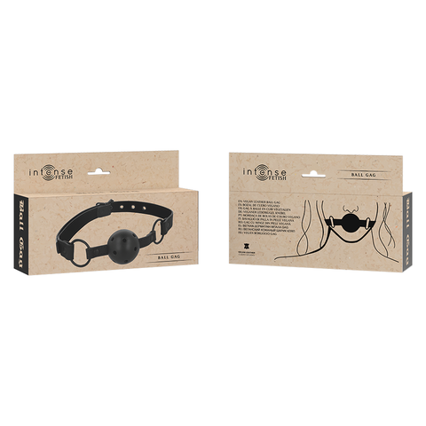 INTENSE - VEGAN LEATHER FETISH MUZZLE