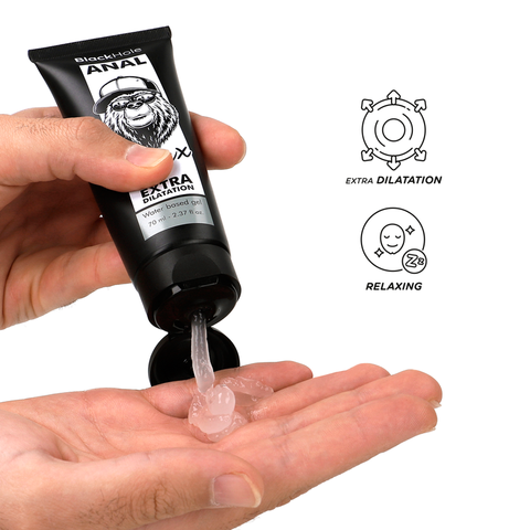 Dilatador anal de base agua Black Hole