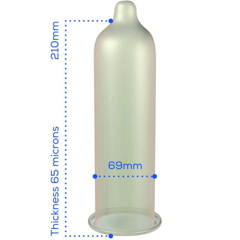 INTERN - SUPER KING SIZE CONDOM BAG 144 UNITS