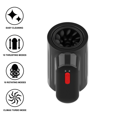 JAMYJOB - VORTEX TURBO MASTURBATOR WITH 360 UP AND DOWN THRUST AND ROTATION