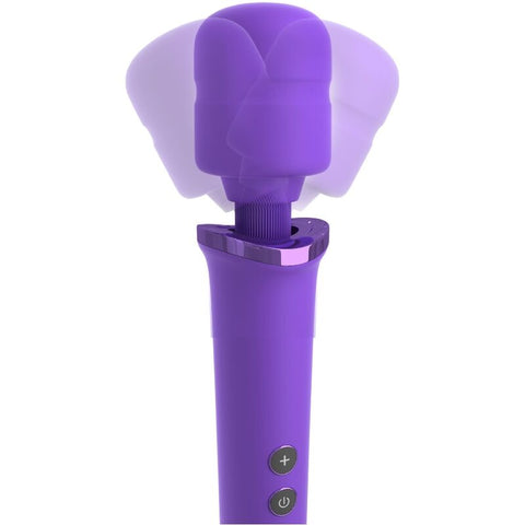FANTASY FOR HER - RECHARGEABLE WAND MASSAGER & VIBRATOR 50 LEVELS VIOLET