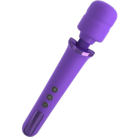 FANTASY FOR HER - RECHARGEABLE WAND MASSAGER & VIBRATOR 50 LEVELS VIOLET