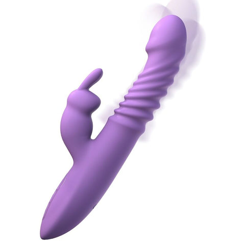 FANTASY FOR HER - RABBIT CLITORIS STIMULATOR WITH HEAT, OSCILLATION, AND VIOLET VIBRATION FUNCTION