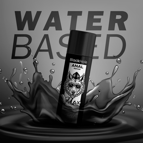 BLACK HOLE - ANAL REPAIR RELAX WATER BASE WITH HYALURON 30 ML