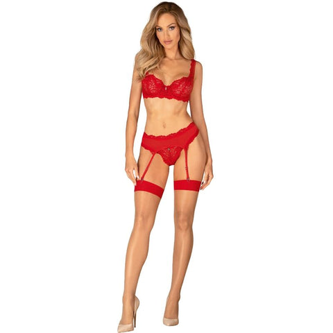 OBSESSIVE - LOVE CHERRIS 3-PIECE SET L/XL