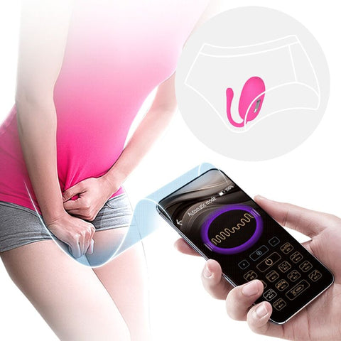PRETTY LOVE - DOREEN MAGENTA RECHARGEABLE VIBRATING EGG
