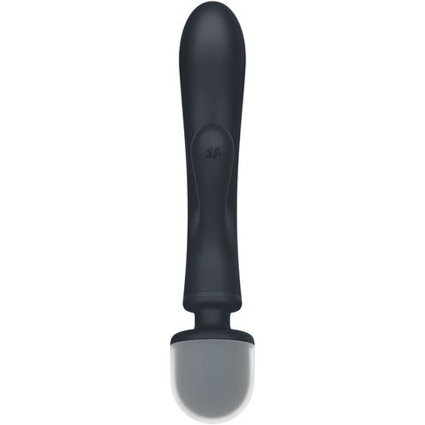 SATISFYER - TRIPLE LOVER MASAJEADOR VIBRADOR RABBIT ROSA