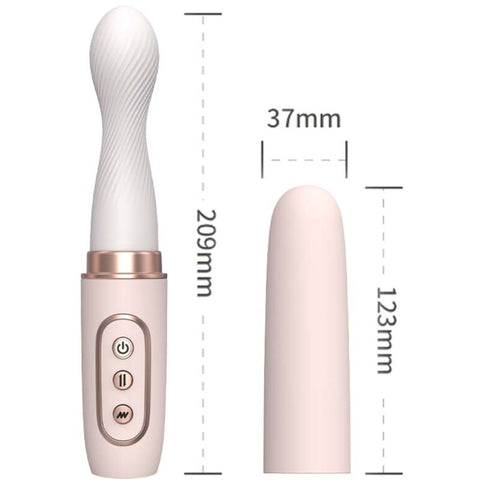 ARMONY - VIBRADOR ROTADOR & TELESCÓPIO AUTOMTICO YELLOW MEDIDAS