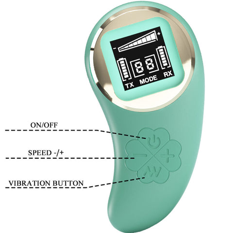 PRETTY LOVE - MINA GREEN REMOTE CONTROL VIBRATING EGG