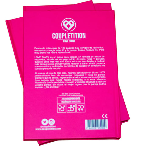 COUPLETITION - LOVE DIARY MEMORY ALBUM & WISHES FOR COUPLE
