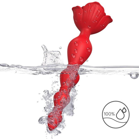 ARMONY - PINK PAGODA VIBRATOR & RED ANAL PLUG