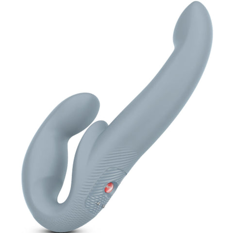 FUN FACTORY - SHARE VIBE PRO VIBRADOR DOBLE COLOR GRIS CLARO