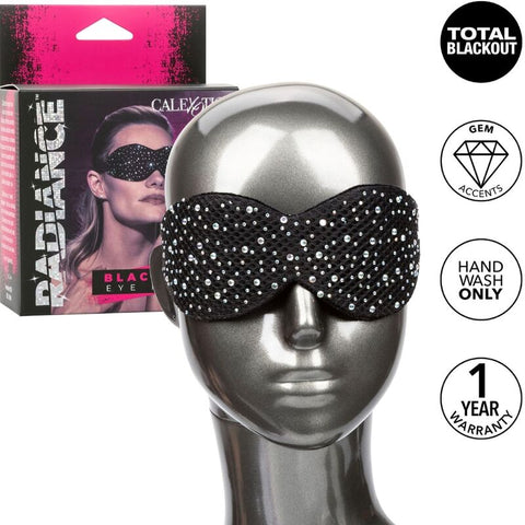 CALEXOTICS - RADIANCE OPAQUE RHINESTONE EYE MASK