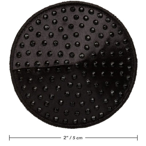 CALEXOTICS - RADIANCE JEWEL NIPPLE COVERS ROUND SHAPE