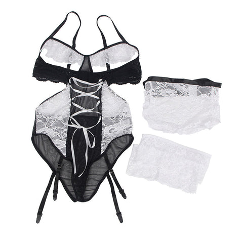 SUBBLIME - MAID BODYSUIT S/M