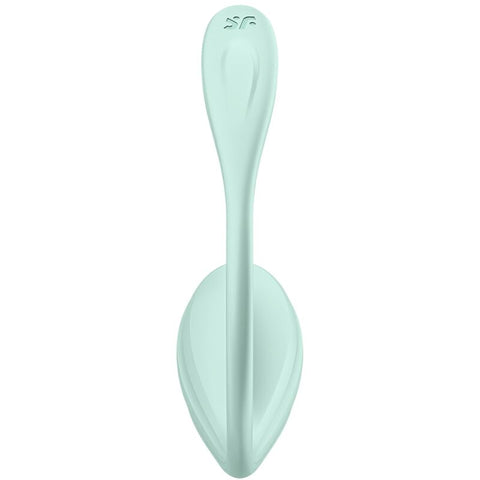 SATISFYER - SMOOTH PETAL G-SPOT STIMULATOR AQUA GREEN FREE APP