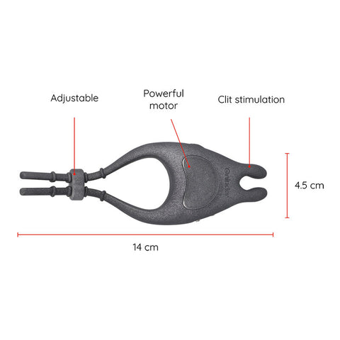 ONINDER - PAMPA ANILLO VIBRADOR AJUSTABLE Y MULTIPOSICION - APP GRATUITA