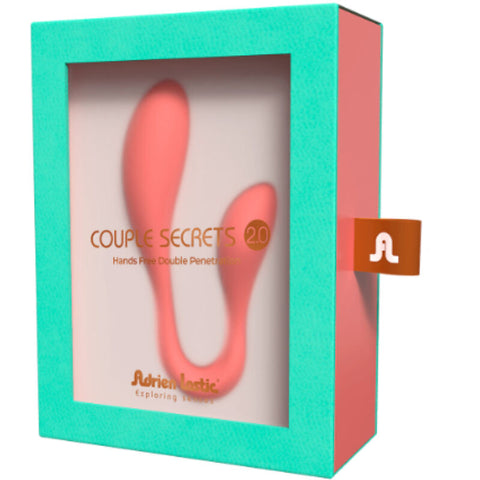 ADRIEN LASTIC - COUPLE SECRETS II DOBLE ESTIMULACION ROSA + APP CAJA