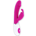 vibrador conejito color rosa de mujer