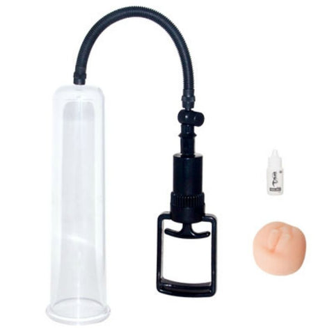DANCE - ERECTION PUMP WITH SHOOT AND VAGINA NOZZLE 25 CM