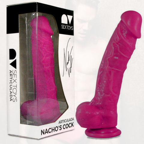 NACHO VIDAL - ARTICULATED NACHO VIDAL PENIS REPLICA 24CM PINK