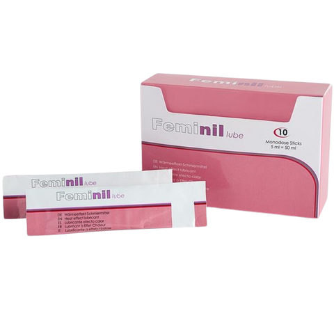 500 COSMETICS - FEMINIL LUBE LUBRICANTE BASE AGUA EFECTO CALOR