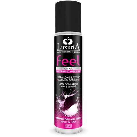 INTIMATELINE - LUXURIA FEEL WATER-BASED ANAL LUBRICANT 60 ML