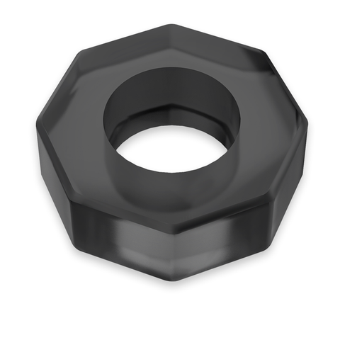 POWERING - SUPER FLEXIBLE Y RESISTENTE ANILLO PENE 5CM PR10 NEGRO
