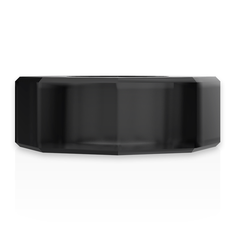 POWERING - SUPER FLEXIBLE Y RESISTENTE ANILLO PENE 5CM PR10 NEGRO