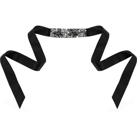 COQUETTE CHIC DESIRE - ANTIFAZ ENCAJE NEGRO CINTA