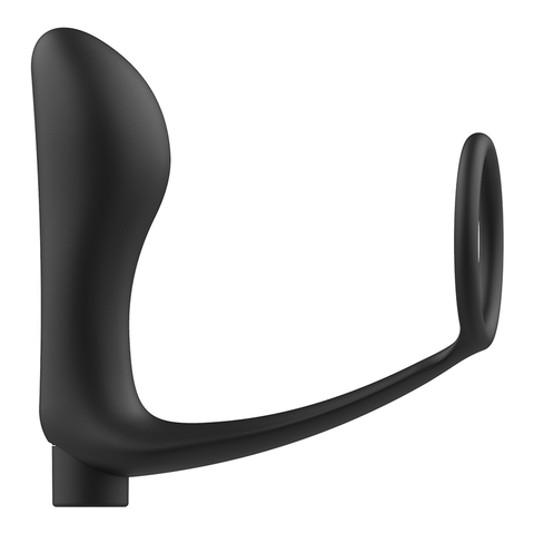 ADDICTED TOYS - RECHARGEABLE BLACK REMOTE CONTROL ANAL PLUG PENIS RING