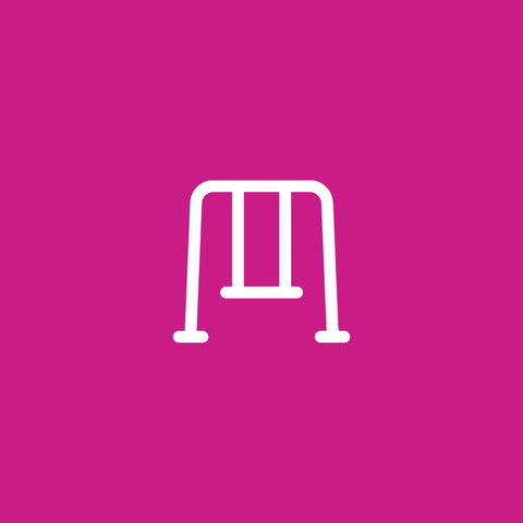 Columpio sexual imagen color rosa