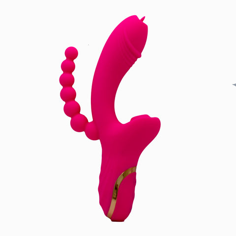 AFRODITA VIBRADOR SUCICONADOR TRIPLE